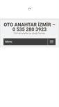 Mobile Screenshot of otoanahtarizmir.com